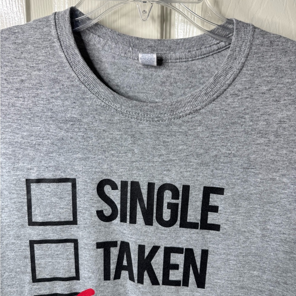 Gray Short Sleeve Tee with Workout Checklist - Picture 3 of 4